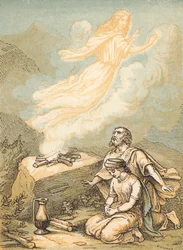 Manoah and his Wife