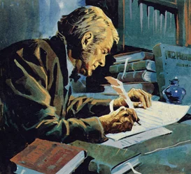 Many years later Darwin wrote his book The Origin of Species