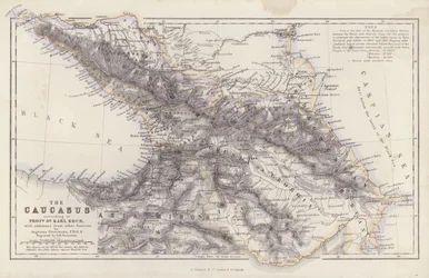 The Caucasus, according to Professor Doctor Karl Koch, with additions from other Sources, by Augustus Petermann