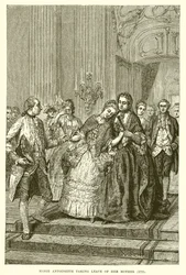 Marie Antoinette Taking Leave of Her Mother