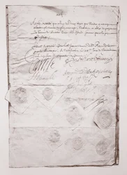 Marriage contract of Charles I
