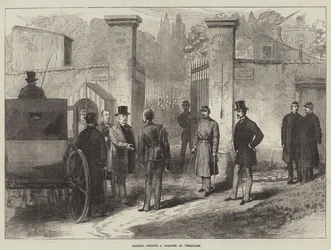 Marshal Bazaine a Prisoner at Versailles