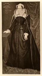 Mary Queen of Scots (1542-1587), from James I and VI, printed by Manzi Joyant & Co. Paris, 1904