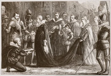 Mary Queen of Scots Entering Holyrood