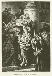 Mary Stuart Led to Execution