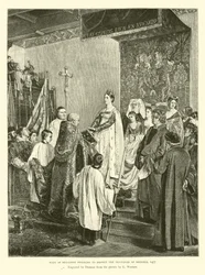 Mary of Burgundy Swearing to Respect the Privileges of Brussels, 1477