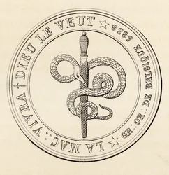 Masonic seal, from 