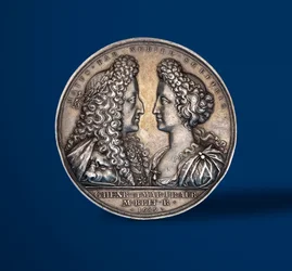 Medal commemorating the coronation of William and Mary, 1689 (obverse of 419668)