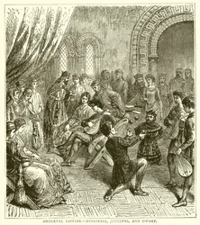 Medieval Pastime: Minstrels, Jugglers, and Dwarf