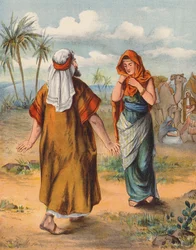 Meeting of Isaac and Rebekah