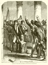 Meeting of the Irish Volunteers in the Church of Dungannon