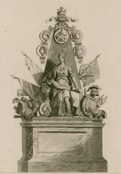 Memorial to Lord Ligonier, Westminster Abbey, London