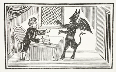Mephistopheles comes to the Doctor