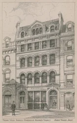 Messrs Willis Tobacco Warehouse, Holborn Viaduct