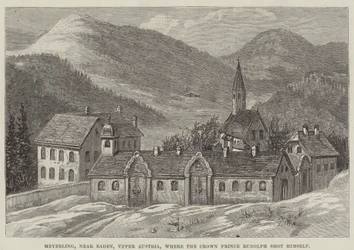 Meyerling, near Baden, Upper Austria, where the Crown Prince Rudolph shot himself