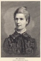 Miss Shaw-Lefevre, Principal of Somerville Hall, Cambridge