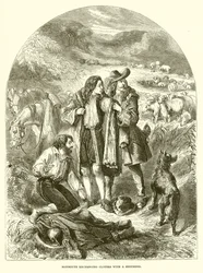 Monmouth Exchanging Clothes with a Shepherd