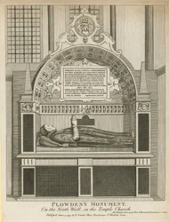 Monument to Edmund Plowden