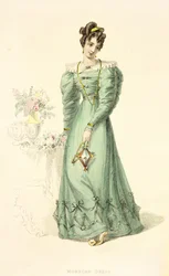 Morning Dress, Fashion Plate from Ackermann