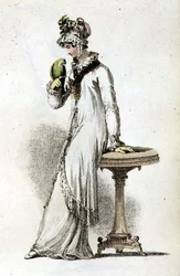 Morning Dress, Fashion Plate from Ackermann