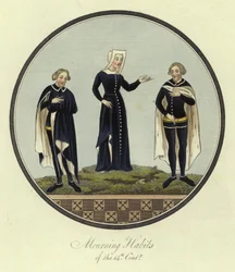 Mourning habits of the 14th Century
