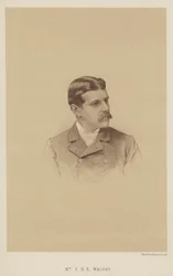 Mr C B E Wright (litho)