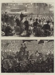 Mr Gladstone at Leeds