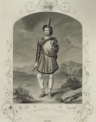 Mr Macready as Macbeth, Act I Scene 3, in the play by William Shakespeare