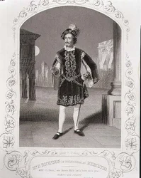 Mr P. Ritchings (of Philadelphia) as Mercutio, Act I Scene 4 of 