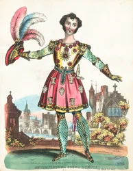 Mr Templeton as Count Dunois in Joan of Arc