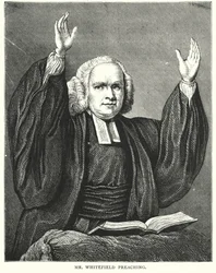 Mr Whitefield Preaching