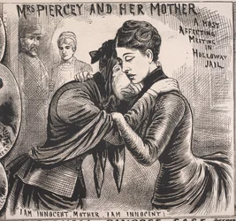 Mrs Piercey and Her Mother, Illustrated Police News, 22 November 1890