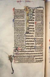Page from a Glossed Copy of the New Testament