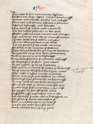 Ms. New Coll 314, f19r, The Canterbury Tales by Geoffrey Chaucer
