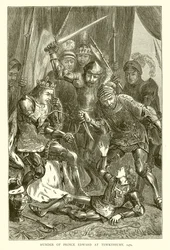 Murder of Prince Edward at Tewkesbury, 1471