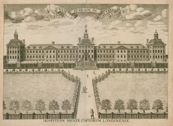 New Bedlam Hospital, Moorfields, London