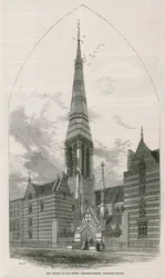 New Church of All Saints, on Margaret Street in Cavendish Square