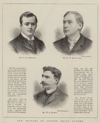 New Editors of London Daily Papers
