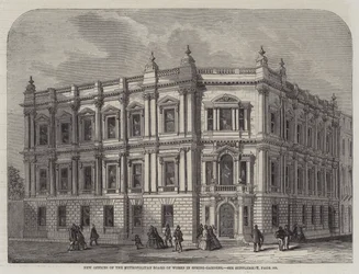 New Offices of the Metropolitan Board of Works in Spring-Gardens