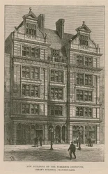 New building of the Birkbeck Institute, Breams Buildings, Chancery Lane, London