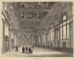 New Buildings of the City of London School: The Great Hall