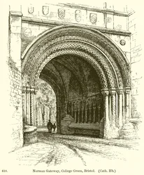 Norman Gateway, College Green, Bristol