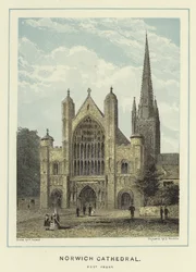 Norwich Cathedral, West Front