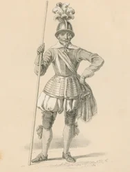 Officer of Pikemen, 1650