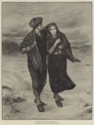 Oh! wert thou in the cauld blast, on yonder lea