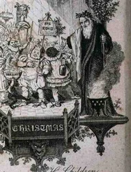 Old Christmas and his Children