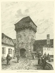 Old Gate of Kolosvar, Transylvania