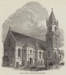 Old St Pancras Church re-constructed