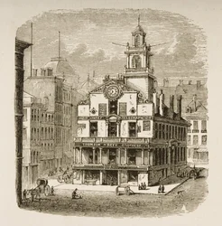 Old State House, Boston, from 