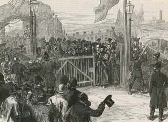 Opening of Kew Bridge Free of Toll